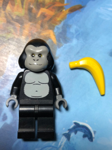 乐高lego 抽抽乐第三季人仔 黑猩猩人 动物系列8803