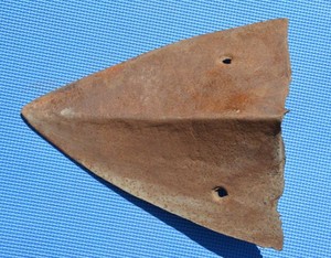 几十年前 耕地用铁质老农具 犁铧铁犁老犁头 50-80年代