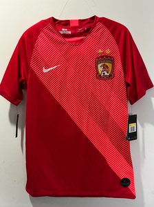 广州恒大足球队球衣，2019赛季款，主场球迷版，全新带吊牌，