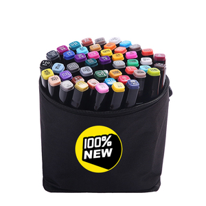 马克笔油性双头多种颜色学生动漫手绘设计笔全新