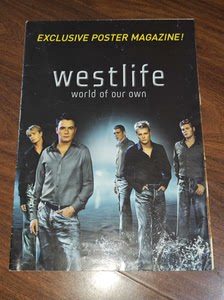 westlife 西城男孩 官方超大海报