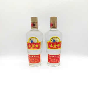 盐城藏酒阁 2011年陕西太白酒 500ml 2 瓶 凤香型陈年老酒53优