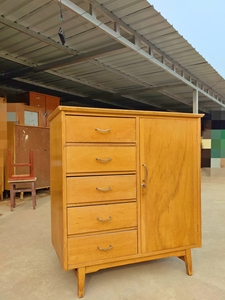 七八十年代老家具/复古老斗柜/实木储物柜/怀旧老柜子/老式五