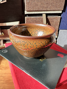 阙梅娇建盏柴烧