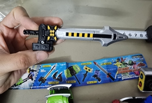 日本特摄武器非dx 扭蛋玩具 烈车战队列车特命兽电忍者整套出