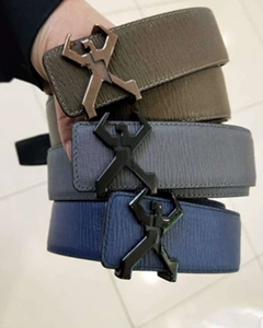 劲霸小金人皮带