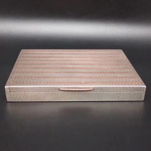 英国古董纯银玫瑰金盒子