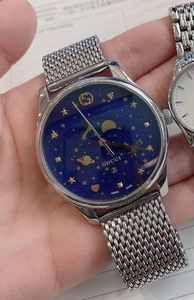 guccigc古驰哭泣星空月相手表男女都可带