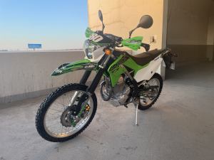 川崎 kle230 林道越野摩托车 京b公户