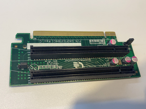 广达双子星显卡转接卡 一分二,.显卡增高卡