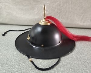 全新红樱羽毛款飞碟盔飞鱼帽飞鱼服锦衣卫大帽甲胄男女斗笠盔剧本