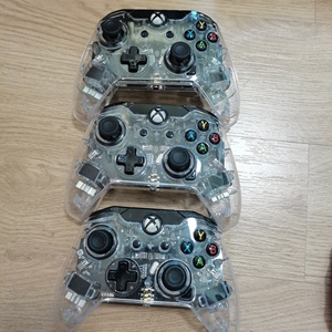 微软xboxone 透明手柄第三方pdp原柄