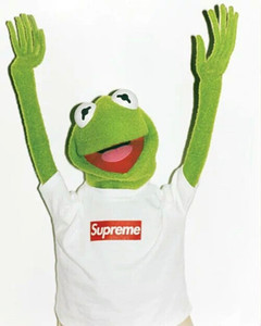 supreme青蛙公仔芝麻街科密特青蛙kermit 科密蛙
