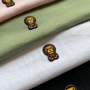 bape新款 特价产品 milo 小刺绣短袖t恤