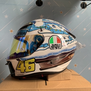 agv头盔雪屋 雪村冰雪小镇摩托车头盔