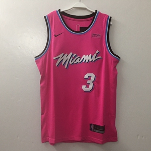 ktv9017淘宝官网耐克顿热火队3号韦德wade复古复古密绣球衣球裤男女