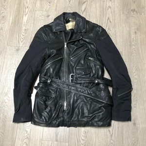 burberry brit男士皮风衣 机车皮衣巴宝莉经典13