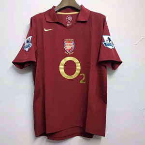 000人付款淘宝100分正品阿森纳0506赛季主场海布里球迷版球衣195578