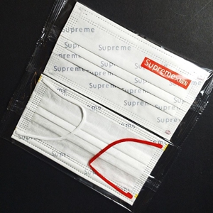 一次性口罩10只日常防护装潮流潮流时尚北脸bm联名黑色sup