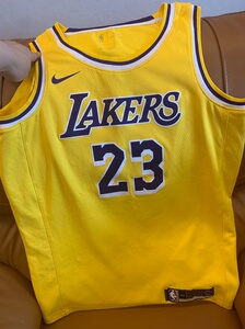 耐克詹姆斯23号湖人球衣,去美国旅游首发时洛杉矶球衣旗舰店购