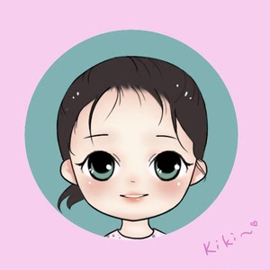 儿童电脑手绘卡通头像,绝对原创,电脑wacom手绘板绘制,非