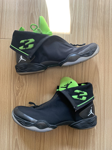 jordanaj28xx黑绿首发配色篮球鞋42码,保证正品