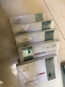 全新未拆封 4盒100元韩颜皙复活草紧致修护补水面膜,一盒5