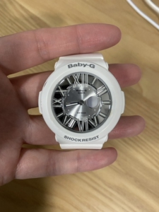 正品卡西欧 baby g手表(wr10bar)