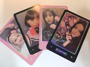 blackpink粉墨小卡应援棒卡二代锤卡拍立得小卡同款锤卡