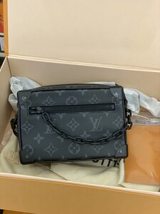 lv路易威登 mini soft trunk黑盒子小方包单肩