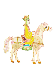 【数字非遗】限量500份皮影戏经典选段《火焰山》作品《唐僧》