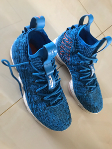 詹151416勒布朗詹姆斯15代战靴蓝色刺绣42.