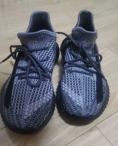 椰子鞋男350灰蓝色新款,朋友香港代购男鞋42码(买时850