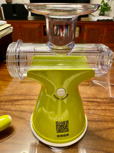 果语原汁机手动手摇冰雪水果榨汁机 冰淇淋机两头家用儿童迷你多