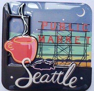 美国西雅图冰箱贴