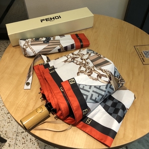 fendi美丽雨伞芬迪全自动晴雨两用伞