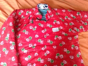 大襟花棉袄棉裤收藏影视道具072号,特大.特厚,尺寸见图片里