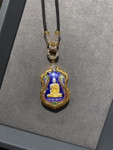 000人付款淘宝龙婆瑞 自身 2559年 张云雷同款金壳萨马空卡 泰国佛牌