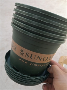 塑料花盆高款1.5加仑盆花盆特大号控根盆