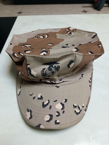 usmc美国海军陆战队八角帽,六沙色,斜纹布,m号适合头围5