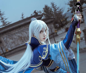 lol 泰隆cos 玉剑传说 男刀cos 衣服大全套