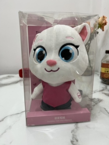 汤姆猫会说话的安吉拉语音毛绒玩偶公仔抖音女孩玩具儿童生日礼品