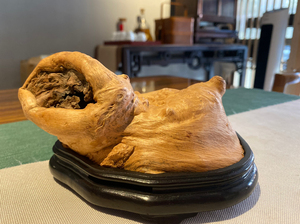 龙眼木香薰炉 荔枝木树瘤疤 盘香炉 香炉感兴趣的话点"我想要