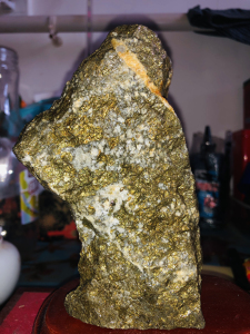 金矿石,纯天然,原石,奇石,观赏石,镇宅,工艺品摆件! 金矿