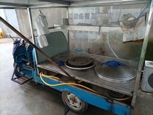 二手电动三轮煎饼小吃车