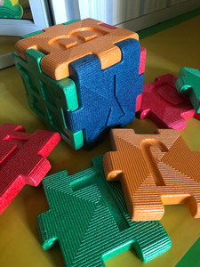 特力品牌epp环保方形大泡沫字母板,儿童益智积木拼装玩具,几