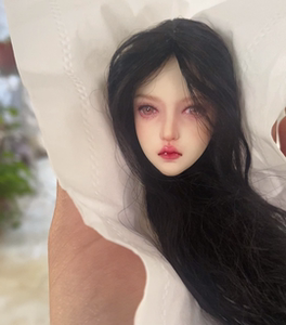 展示勿拍ob27女头 lila莉菈兵人头雕 obitsu27