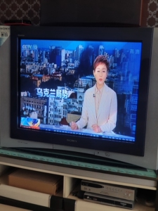 sony索尼34寸crt老式电视机,特丽珑显像管,非液晶
