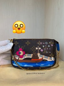 【98新】路易威登 lv 限量太阳花mini 麻将包,尺寸1