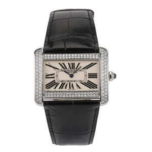 卡地亚坦克男钻石